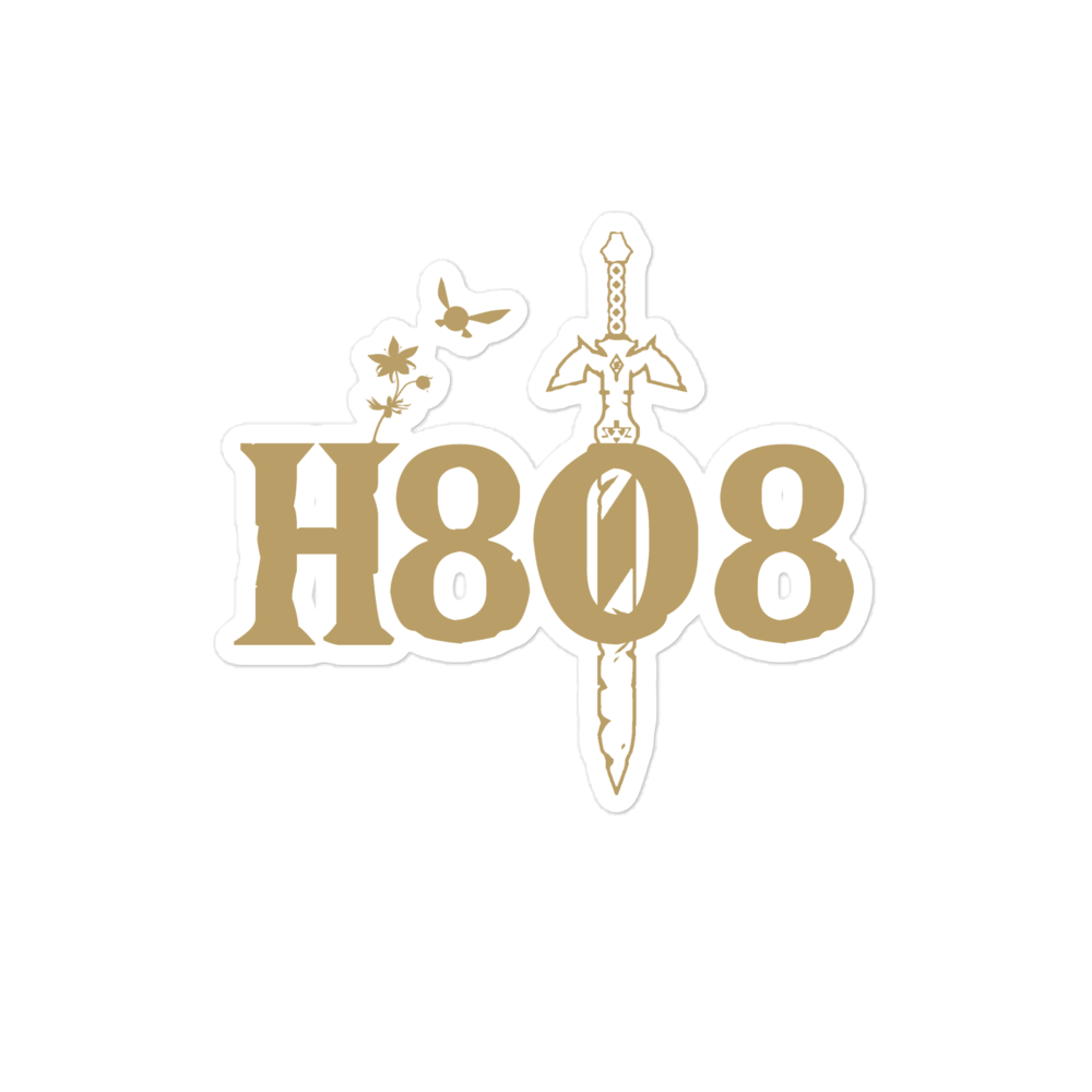 H8Ø8 | Sword Sticker