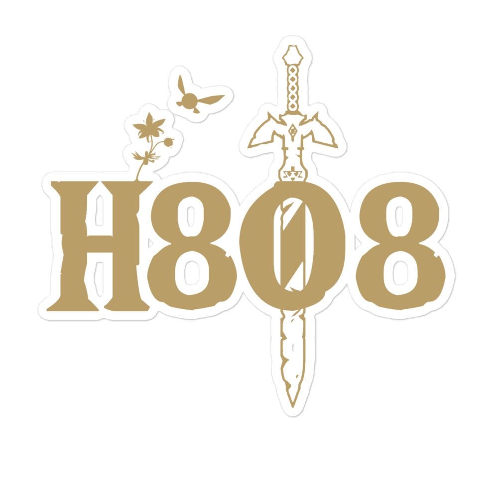H8Ø8 | Sword Sticker