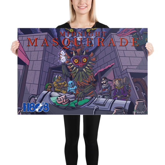 H8Ø8: Midnight Masquerade Poster [by Jeff Pennington]